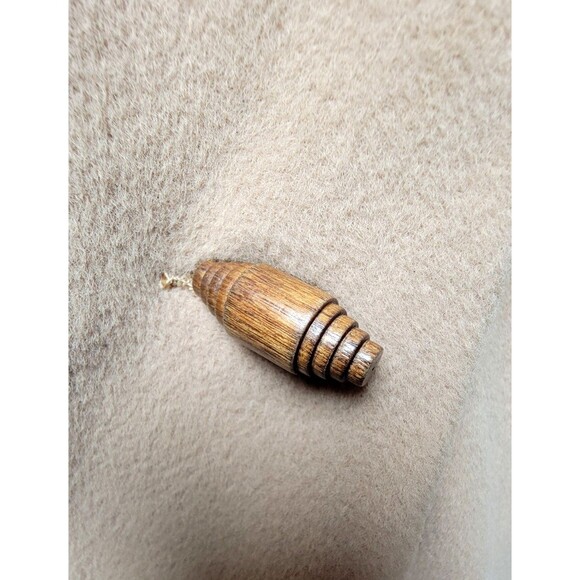 Vintage Susan Lynn Car Coat Golden Beige Light Academia Scandinavian Retro Indie - Picture 5 of 7